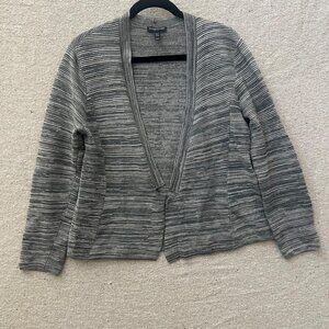 Eileen Fisher Women’s Cardigan Petite Small Black Gray